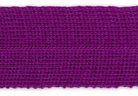 7/8" Grape Simple Fold-Over Wool Trim (Made in Japan)