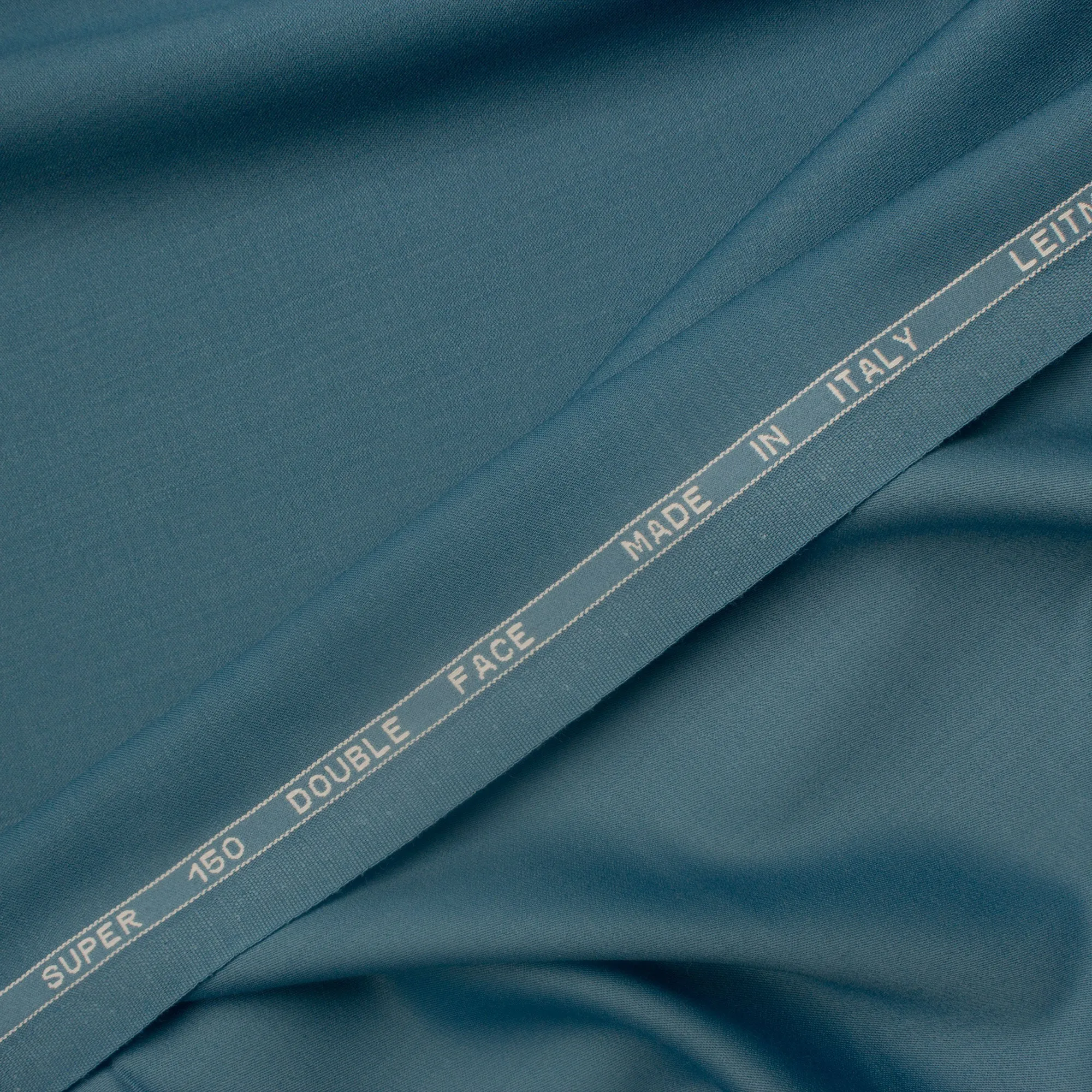 Airforce Blue Stretch Wool Gaberdine