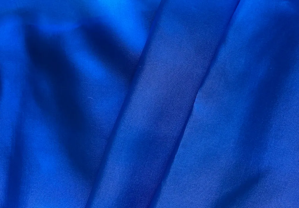 Airy Electric Blue China Silk Habutai