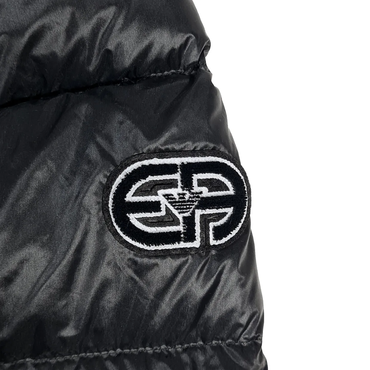 Armani Junior Black Down Jacket