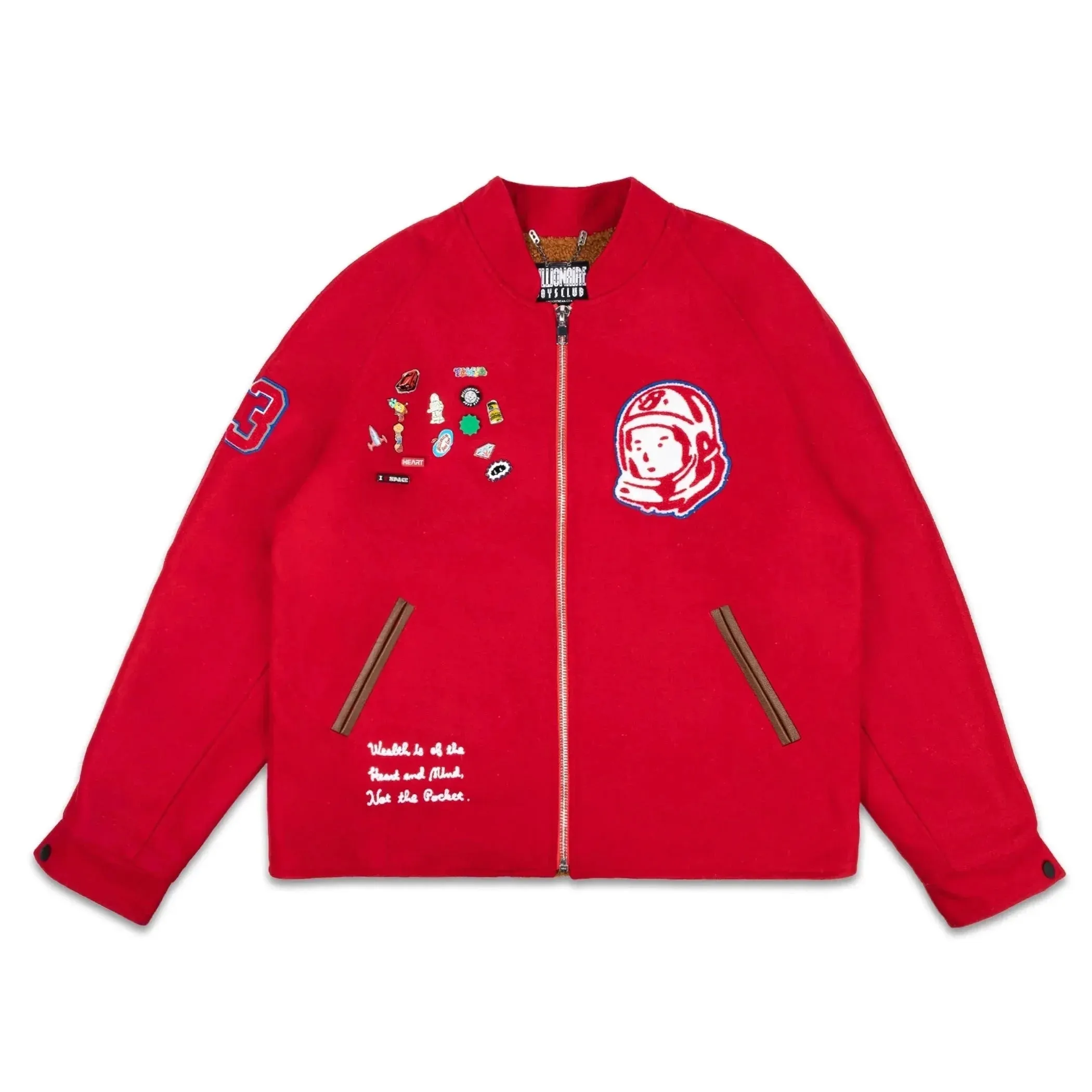 Billionaire Boys Club Helmet Varsity Jacket