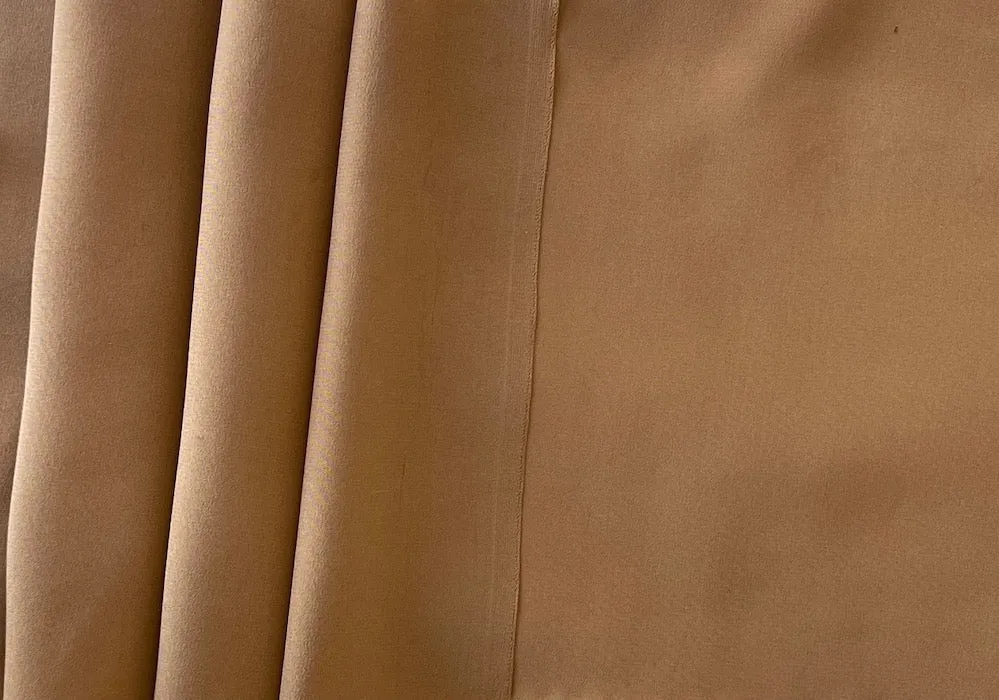 Buffed Bronze Classic Silk Crepe de Chine