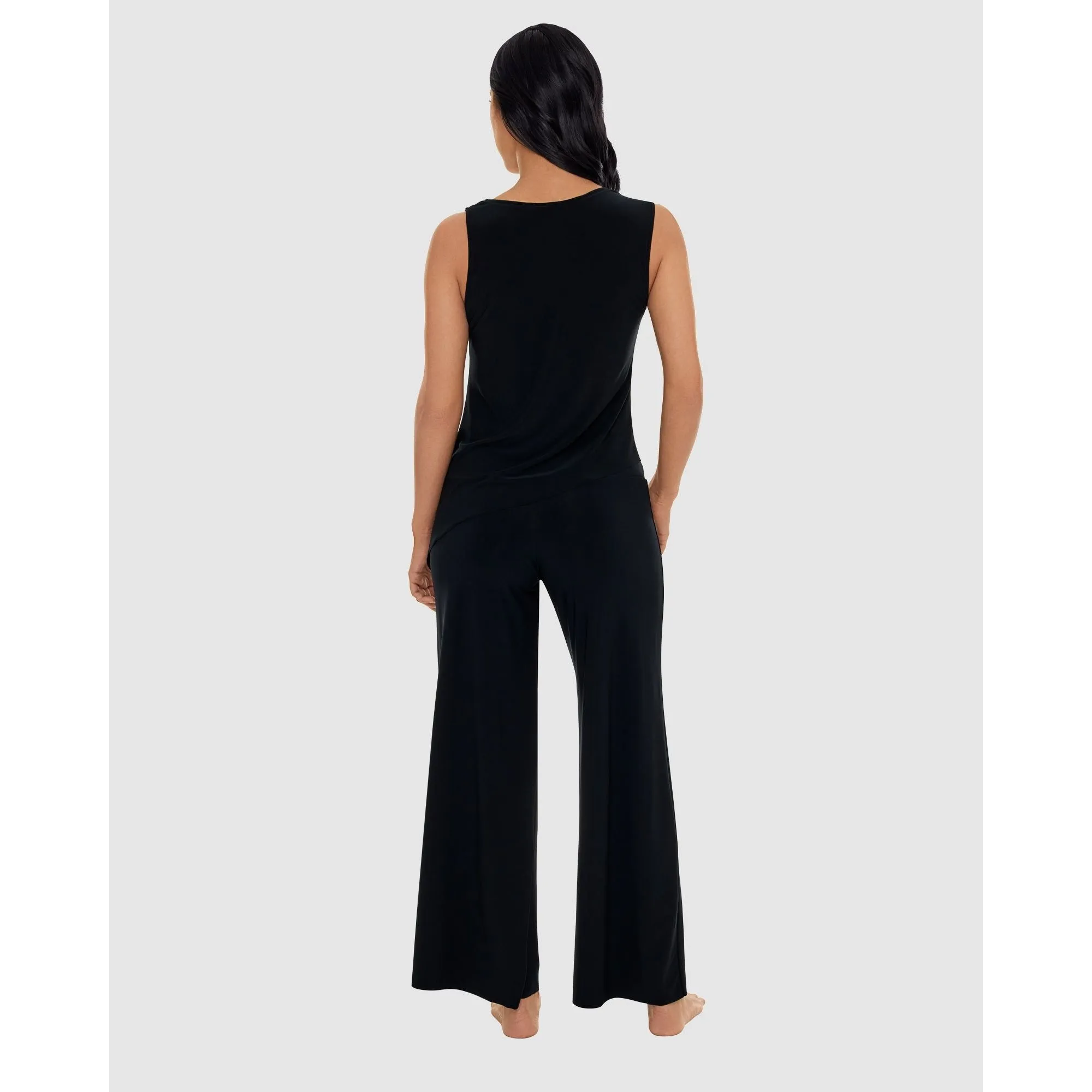 Cabana Palazzo Style Wide Leg Beach Trousers