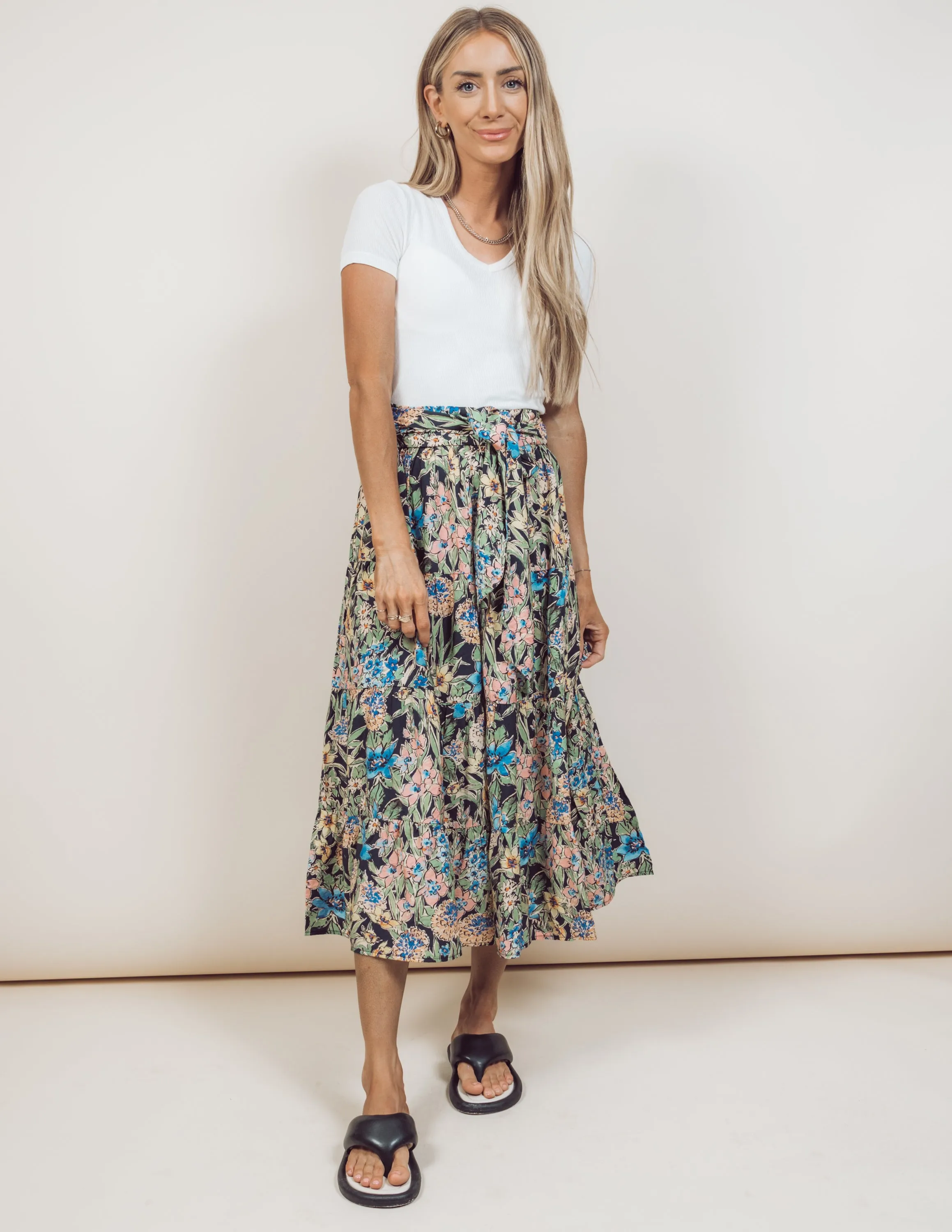 Casey Floral Skirt