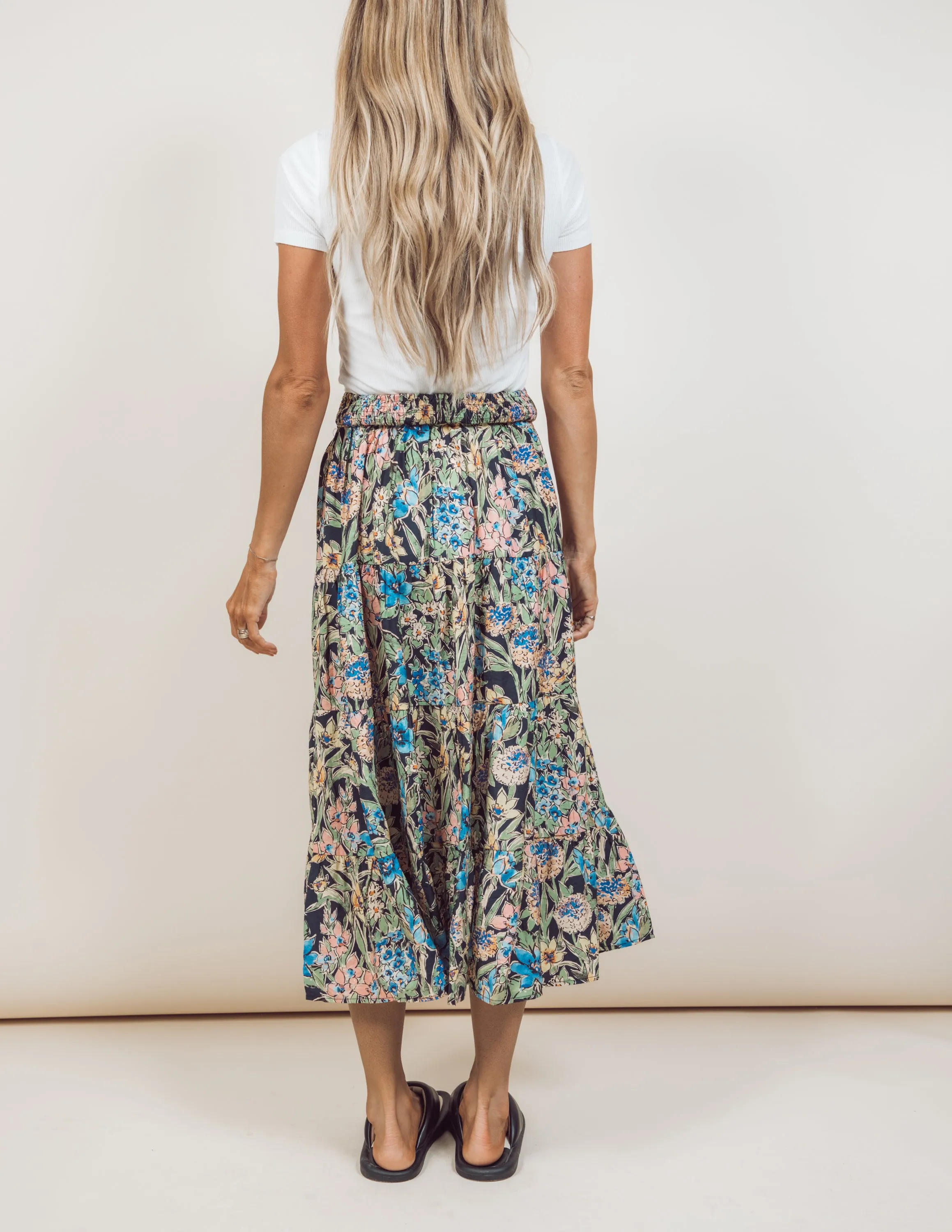 Casey Floral Skirt