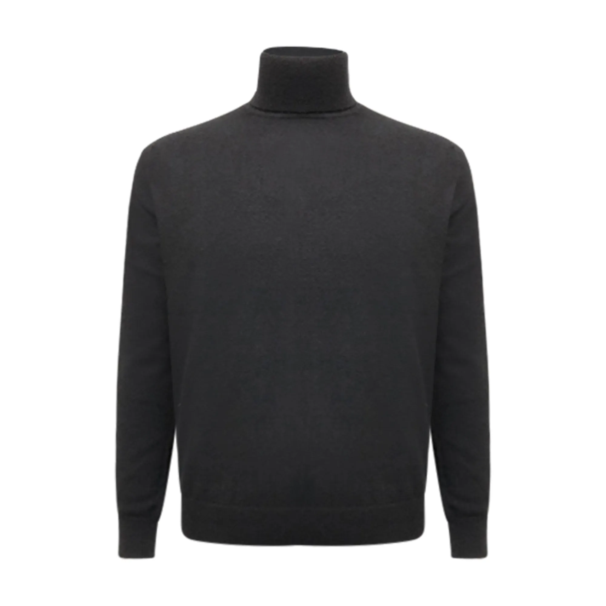 Cashmere Roll Neck Sweater Black