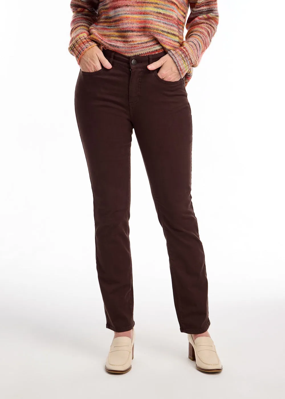 Christina Straight Leg Euro Twill Pant