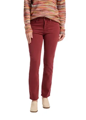 Christina Straight Leg Euro Twill Pant