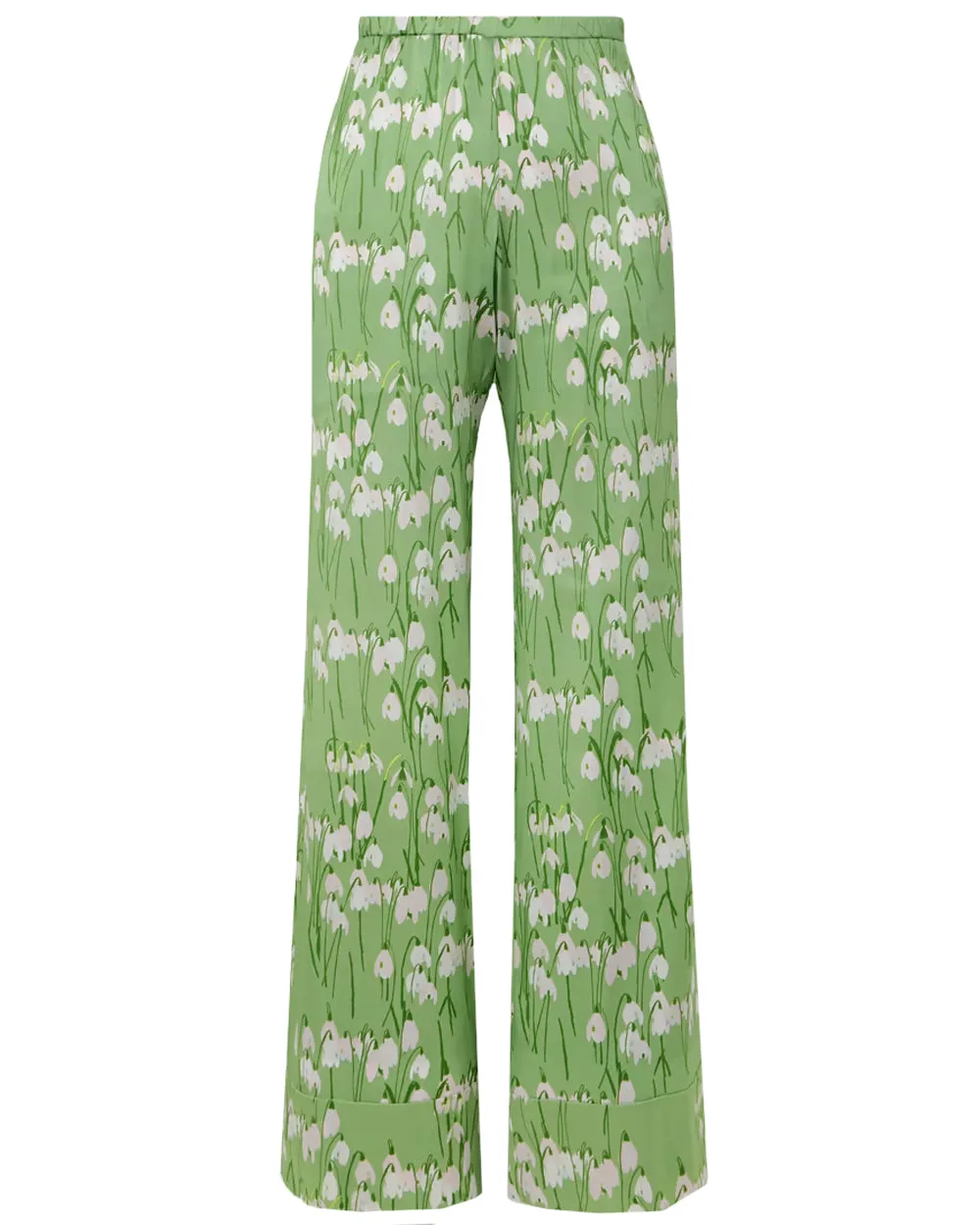 Green Snowdrop Pyjama Louis Pant