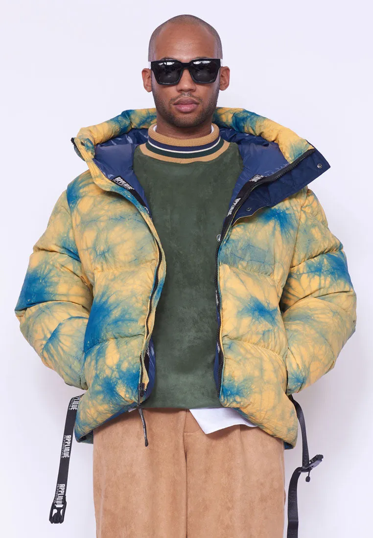 Kang Tie-Dye Hooded Down Jacket