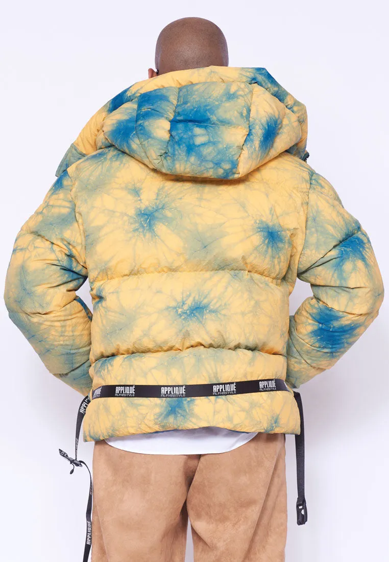 Kang Tie-Dye Hooded Down Jacket