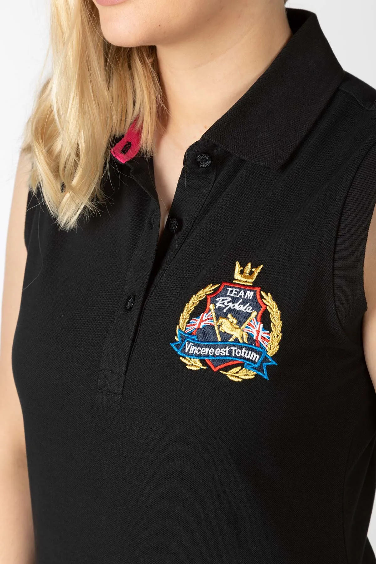 Ladies Charlie Sleeveless Polo Shirt