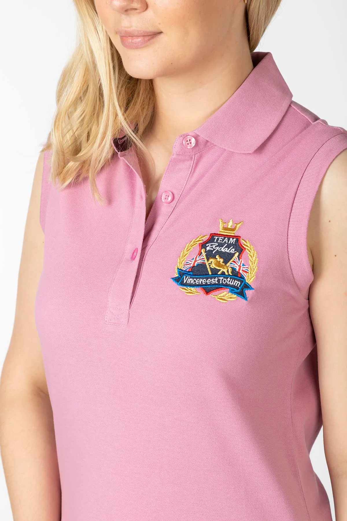 Ladies Charlie Sleeveless Polo Shirt