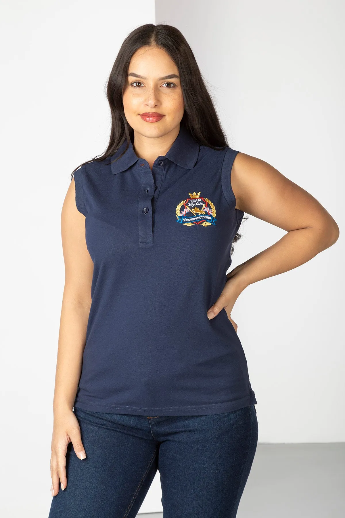 Ladies Charlie Sleeveless Polo Shirt