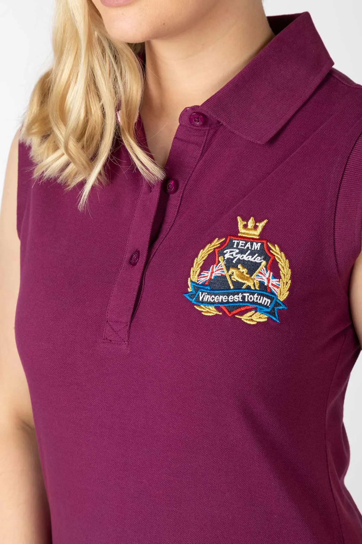 Ladies Charlie Sleeveless Polo Shirt