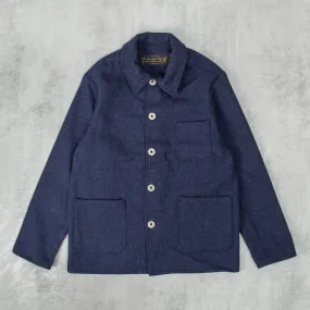 Le Laboureur Wool Work Jacket - Navy