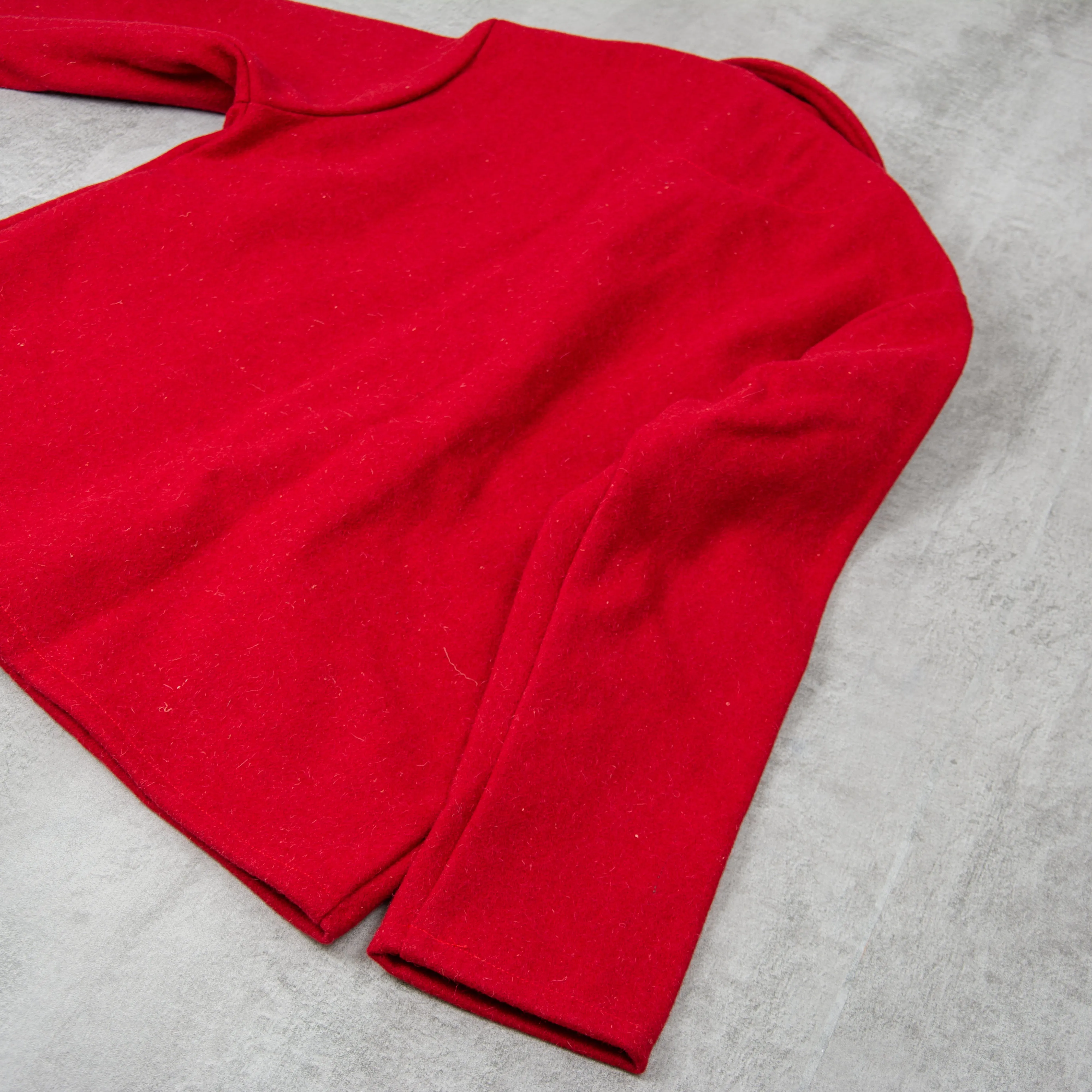 Le Laboureur Wool Work Jacket - Rouge