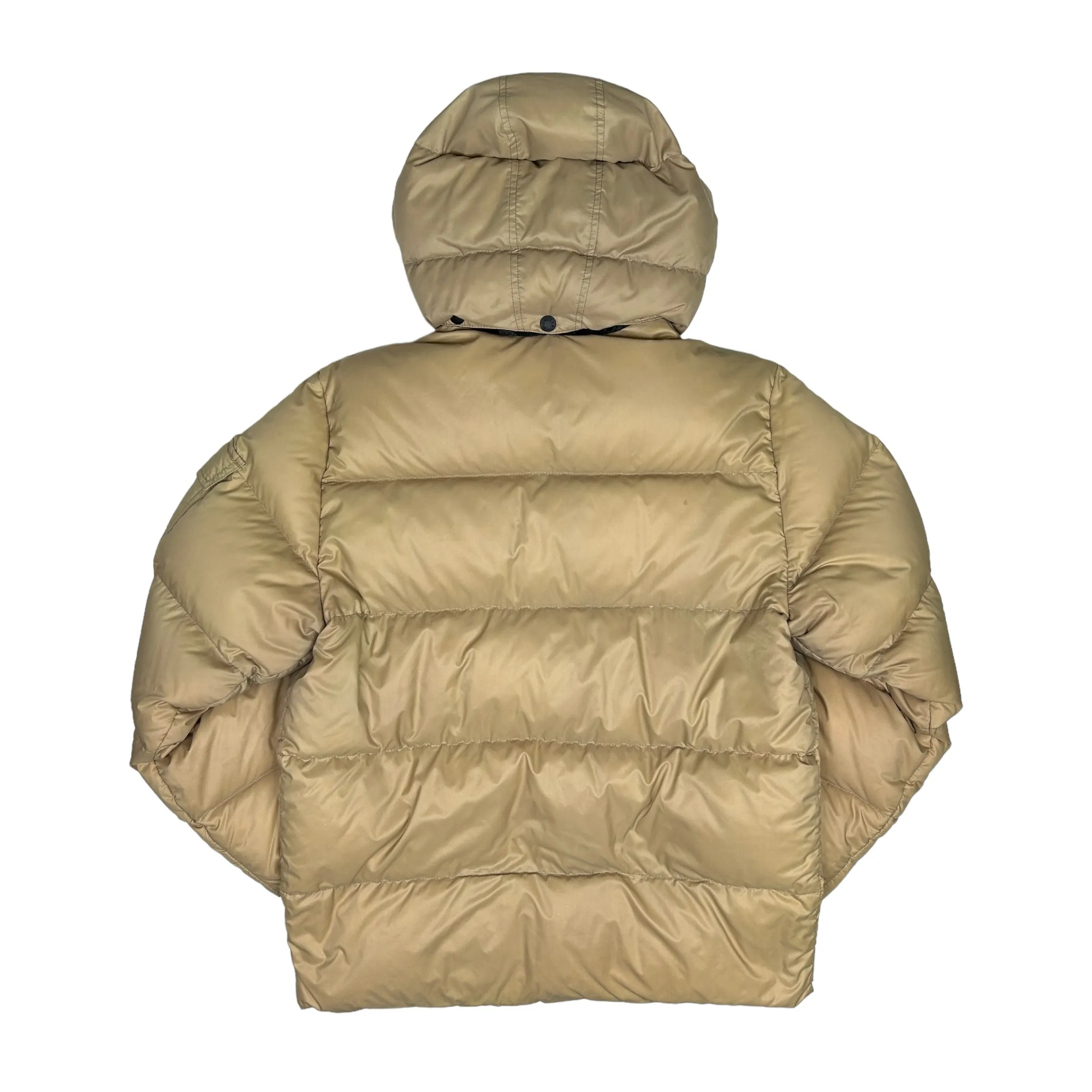 MONCLER BEIGE BAZILLE DOWN JACKET