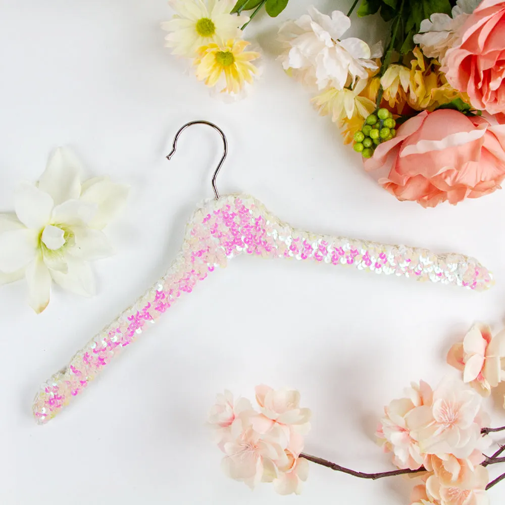 Pink Sequin Hanger