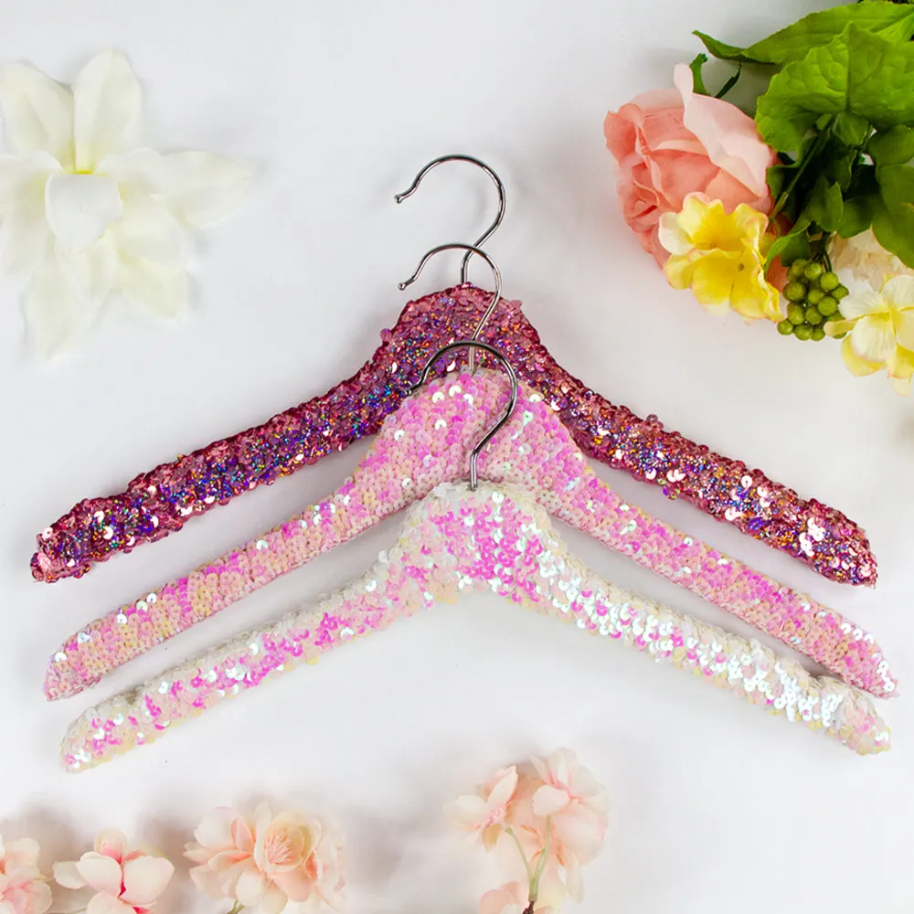 Pink Sequin Hanger