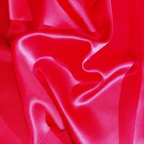 Red Silk Charmeuse Fabric