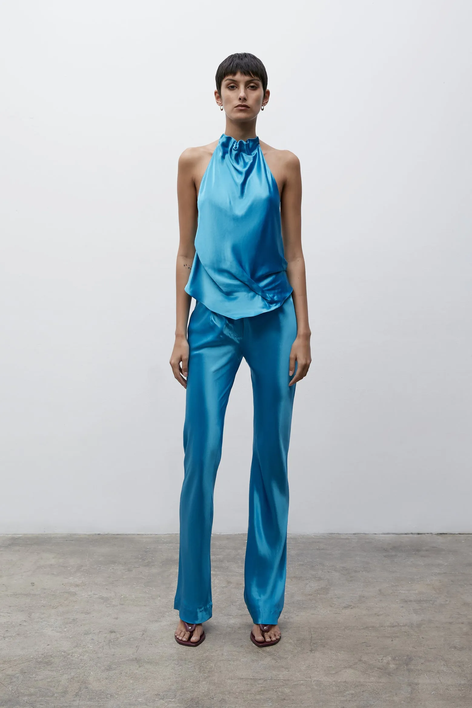 SLEEK BELTED PANT