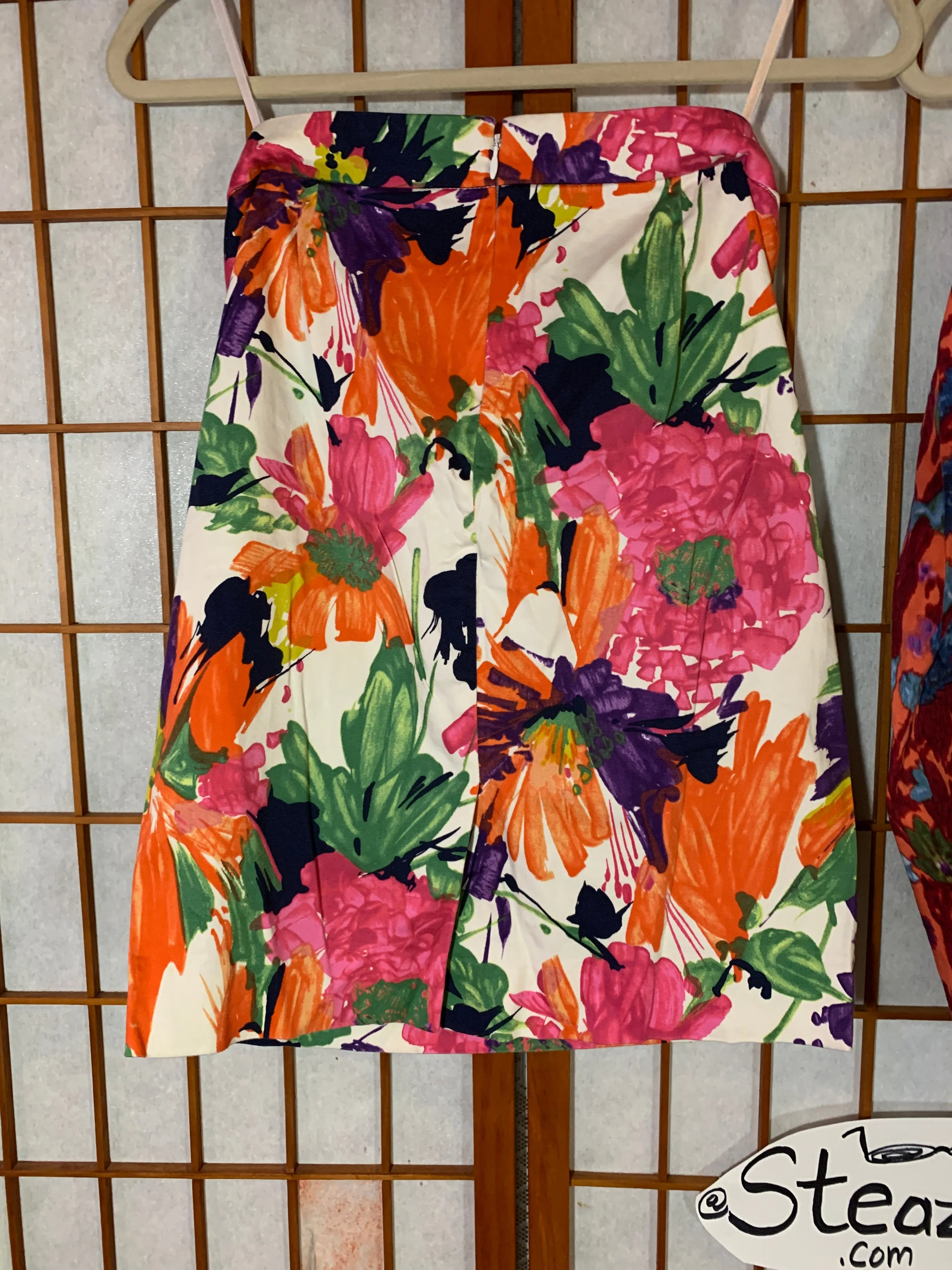 Waterfall color Floral Skirts, J. Crew