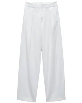 White Linen Donovan Pant