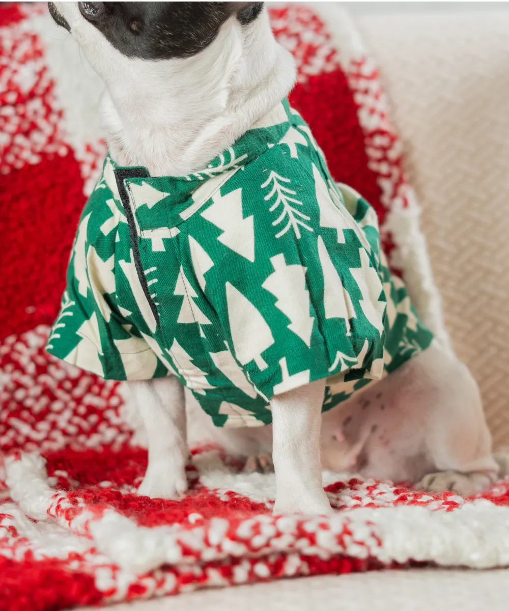 Xmas Tree Dog Shirt